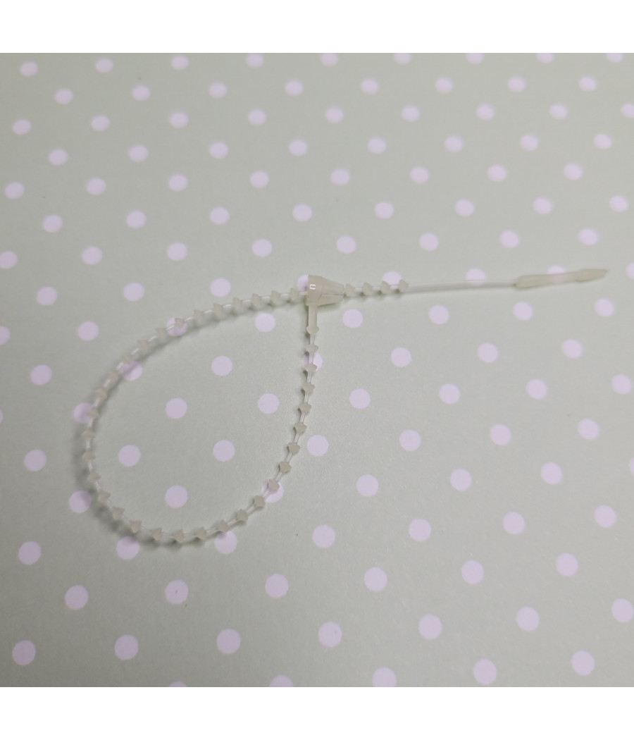 Paski zaciskowe, perełkowe, 125mm, op. 1000szt.