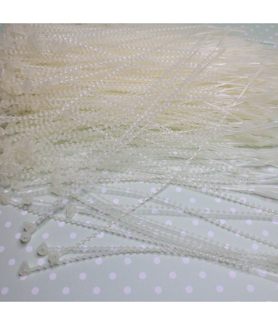 Paski zaciskowe, perełkowe, 125mm, op. 1000szt.