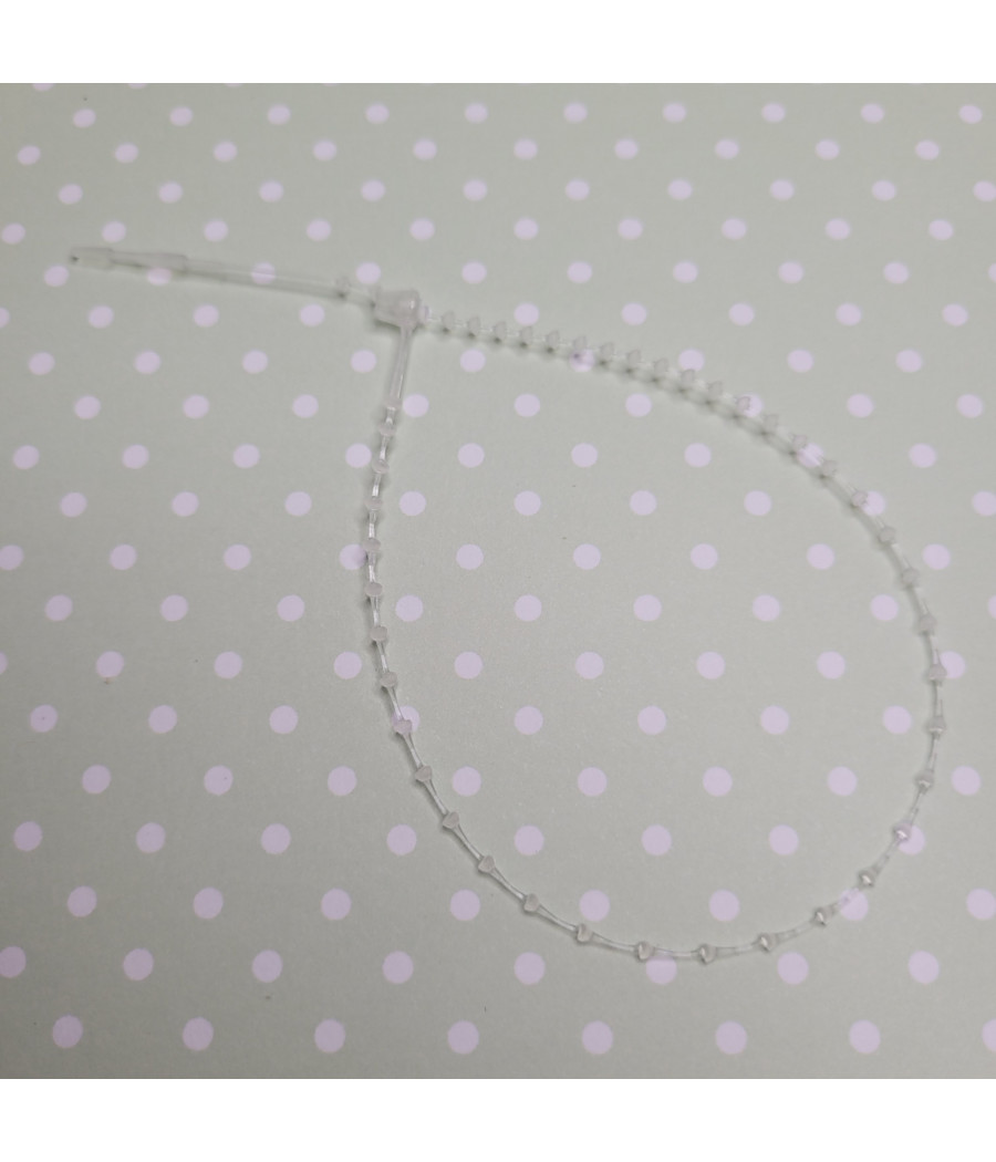 Paski zaciskowe, perełkowe, 225mm, op. 1000szt.