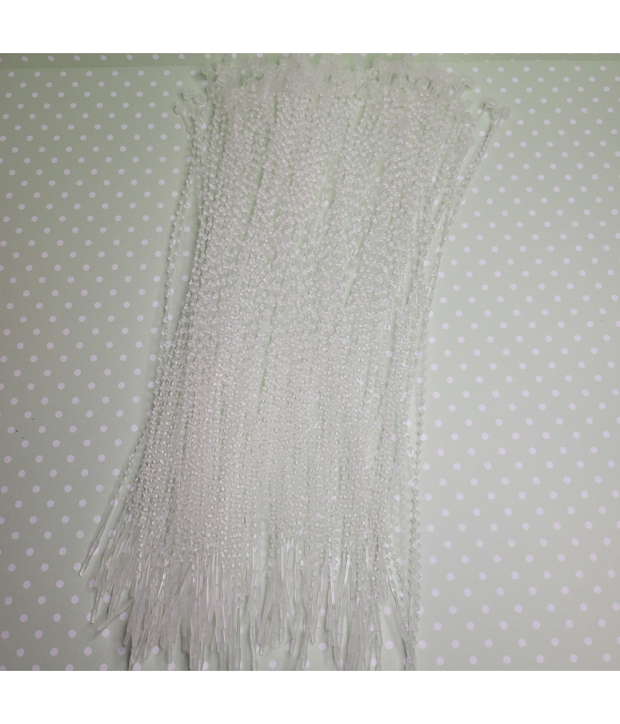 Paski zaciskowe, perełkowe, 225mm, op. 1000szt.