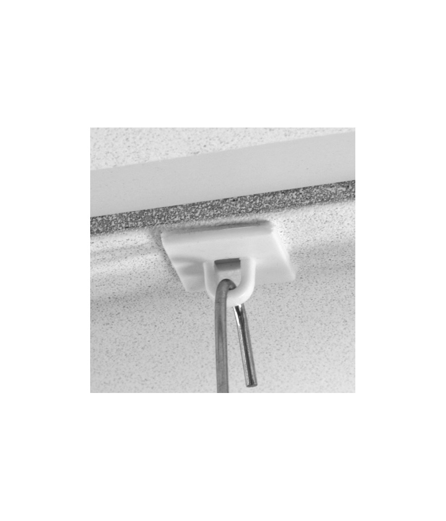 Kwadratowy uchwyt sufitowy, 20mm, 100szt. Kwadratowy uchwyt sufitowy, 20mm, 100szt.