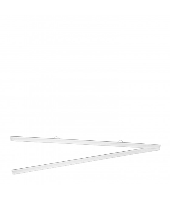 Listwy plakatowe, wsuwane, 70cm, 10 kompletów
