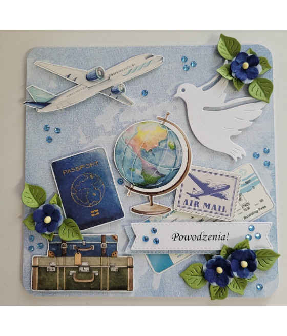 Personalizowana kartka, tematyczna, handmade