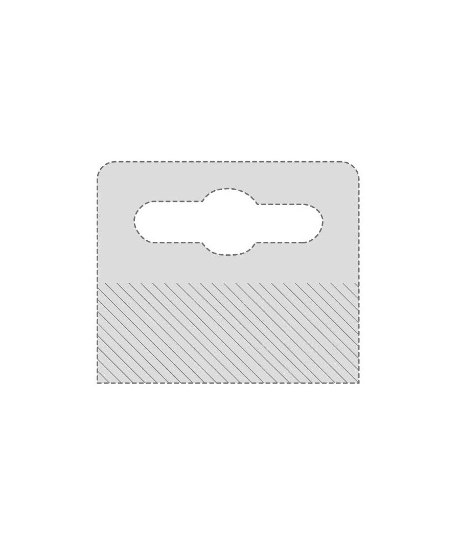 Mocna zawieszka, Euro, 44x52mm, 383N, op. 500szt.